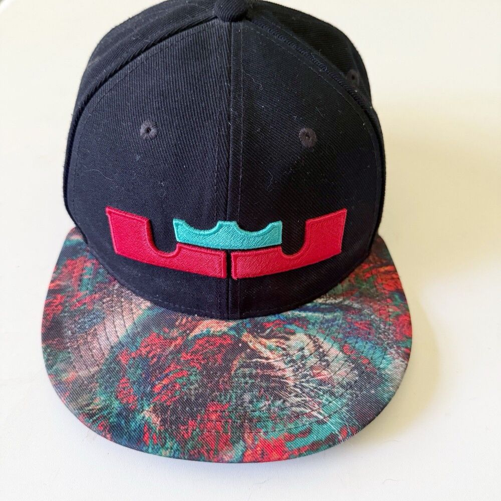 Nike Lebron James 10 South Beach Hat StrapBack Multi-Color Adjustable